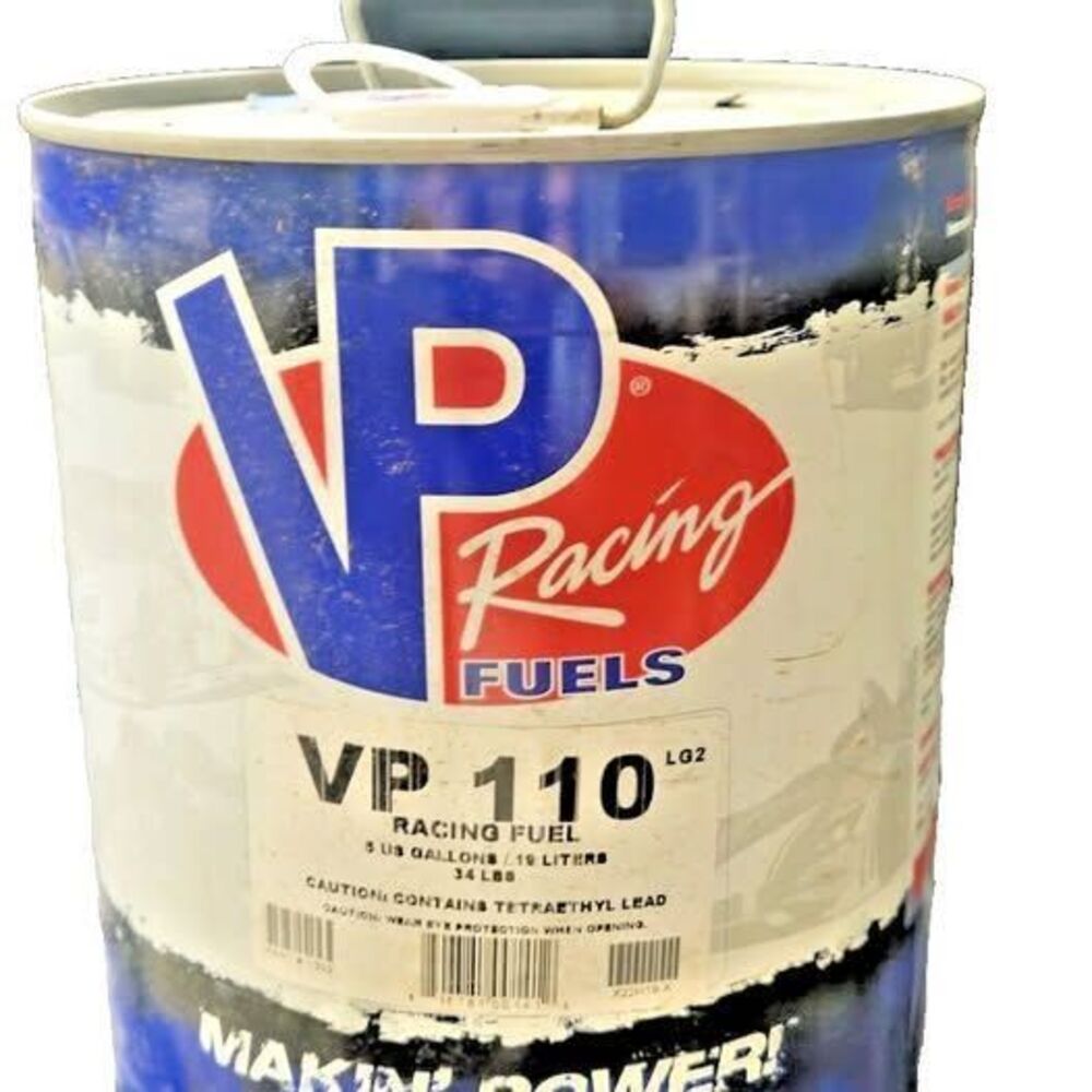 VP Racing Fuels VP110 5 Gallon Leaded Race Gasoline Fuel Can (EMPTY)